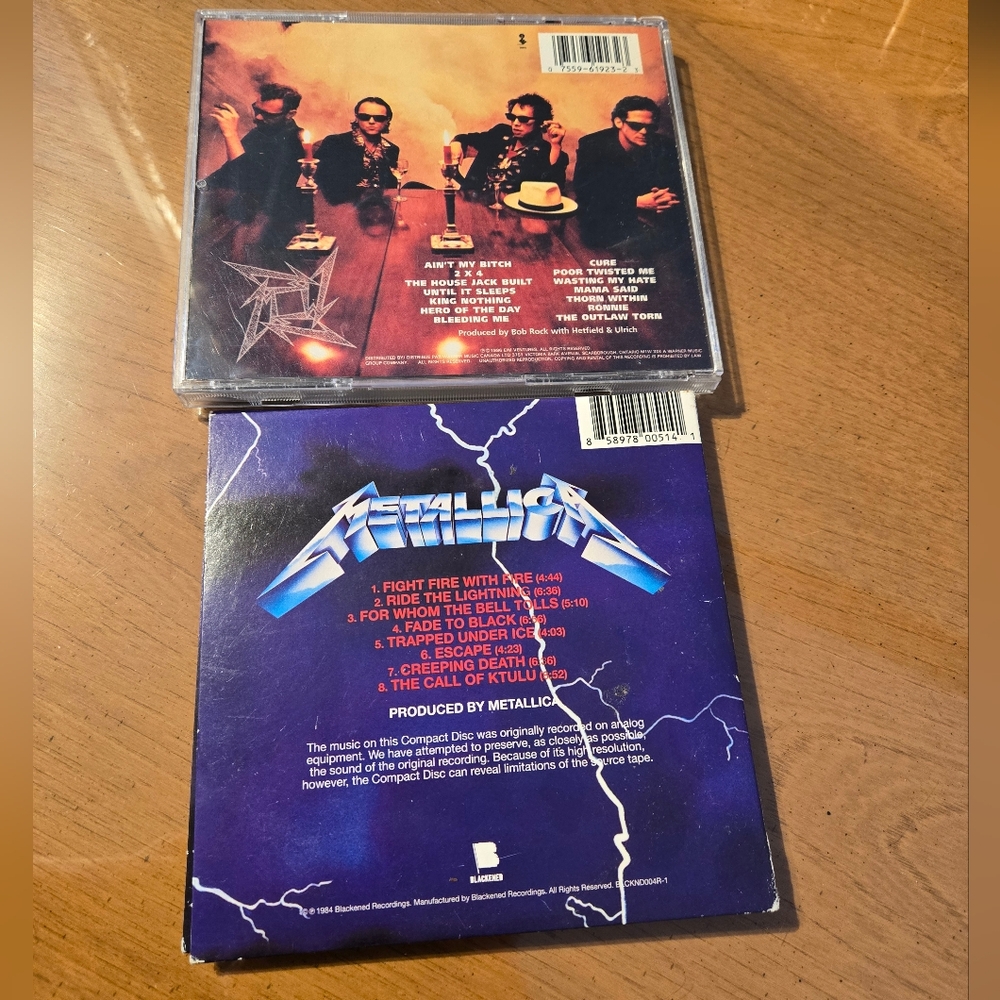 Metallica CD Collection - Picture 2 of 7